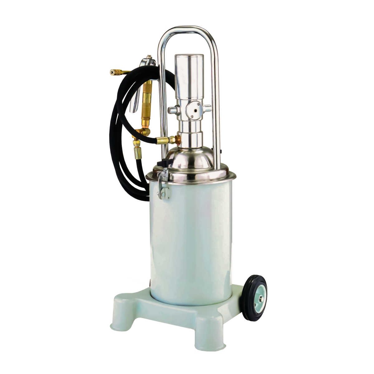 Powerlub - Propulsora neumática para grasa con tanque de 13 kilogramos