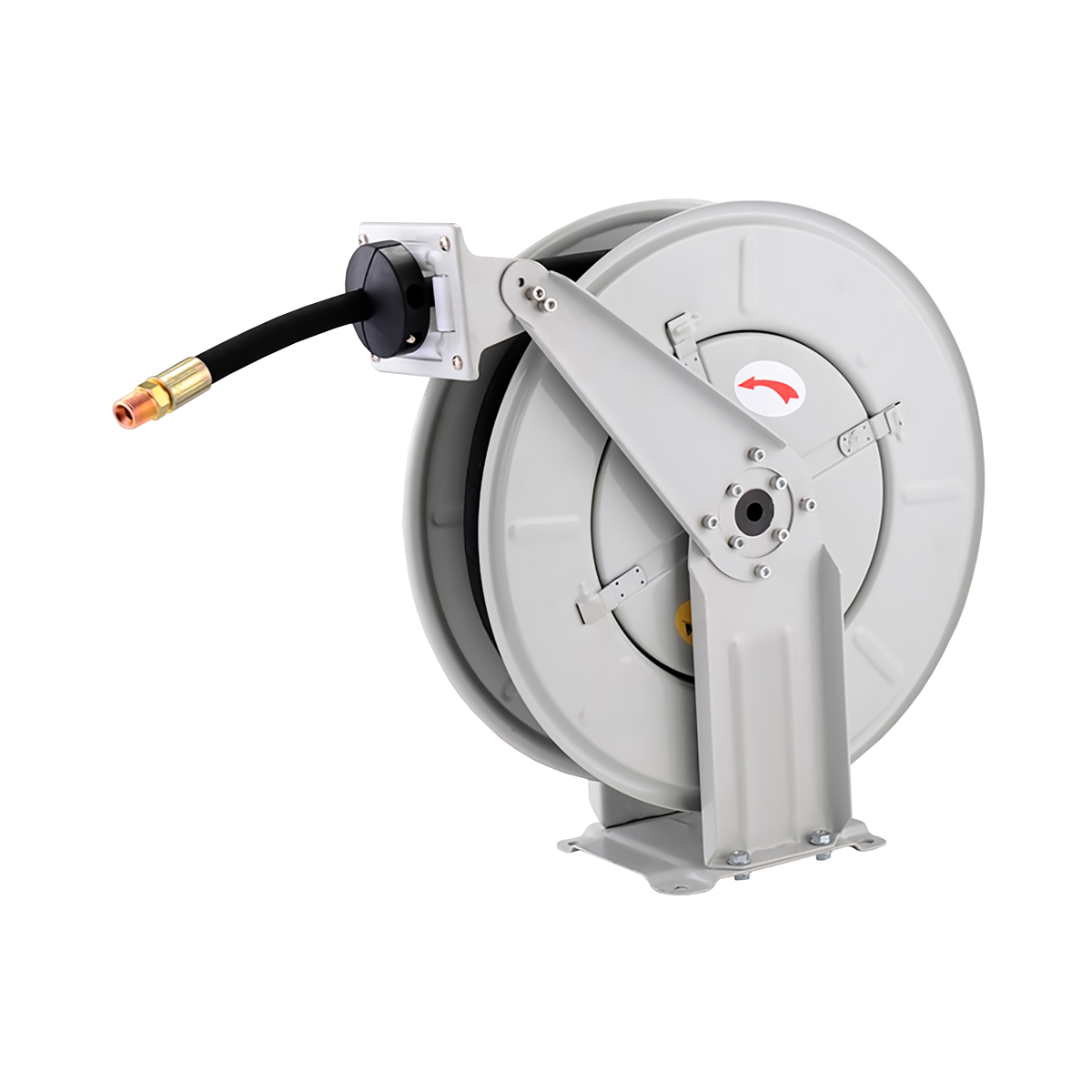 Powerlub - Carretel retractil para combustible de 10 mts de manguera